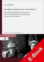 Cover von Hochofen, Maloche und 'Gastarbeiter'
