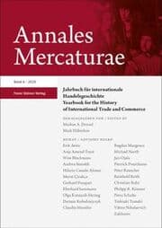 Cover von Annales Mercaturae 6 (2020)