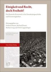 Cover von Einigkeit und Recht, doch Freiheit?