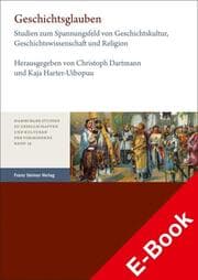 Cover von Geschichtsglauben