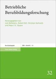 Cover von Betriebliche Berufsbildungsforschung
