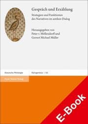 Cover von Gespräch und Erzählung