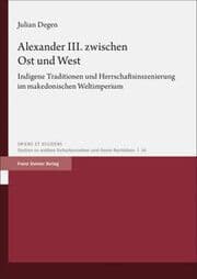 Cover von Alexander III. zwischen Ost und West