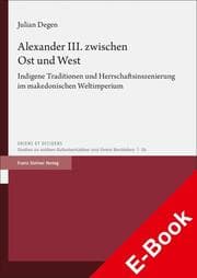 Cover von Alexander III. zwischen Ost und West