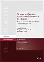 Cover von Struktur von Variation zwischen Individuum und Gesellschaft