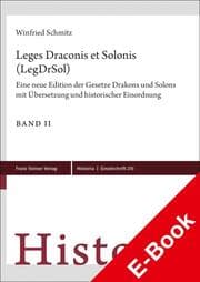 Cover von Leges Draconis et Solonis (LegDrSol)