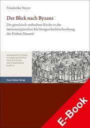 Cover von Der Blick nach Byzanz
