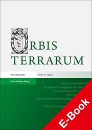 Cover von Orbis Terrarum 20 (2022)