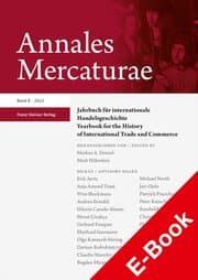 Cover von Annales Mercaturae 8 (2022)