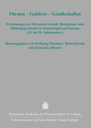 Cover von Fürsten - Gelehrte - Gesellschaften