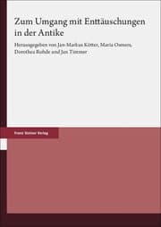 Cover von Zum Umgang mit Enttäuschungen in der Antike