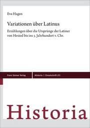 Cover von Variationen über Latinus