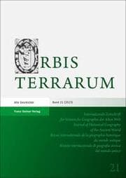 Cover von Orbis Terrarum 21 (2023)