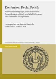 Cover von Konfession, Recht, Politik
