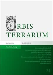 Cover von Orbis Terrarum 21 (2023)