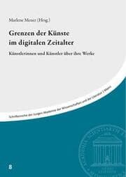 Cover von Grenzen der Künste im digitalen Zeitalter
