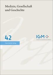 Cover von Medizin, Gesellschaft und Geschichte 42 (2024)