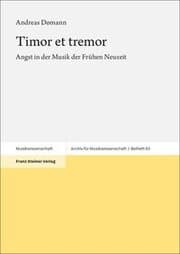 Cover von Timor et tremor