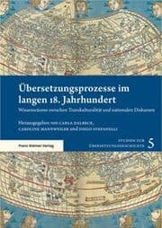 Cover von Übersetzungsprozesse im langen 18. Jahrhundert