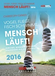 Cover von Vogel fliegt, Fisch schwimmt, Mensch läuft! 2016