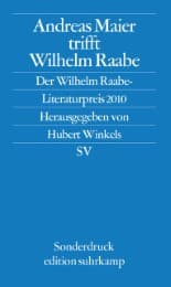 Cover von Andreas Maier trifft Wilhelm Raabe