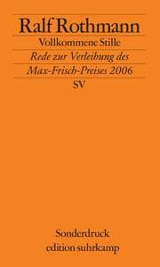 Cover von Vollkommene Stille