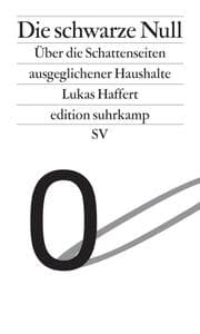 Cover von Die schwarze Null