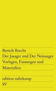 Cover von Der Jasager und der Neinsager