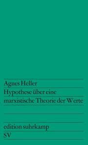 Cover von Hypothese über eine marxistische Theorie der Werte