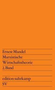 Cover von Marxistische Wirtschaftstheorie 2. Band