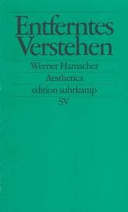 Cover von Entferntes Verstehen