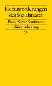 Cover von Herausforderungen des Sozialstaates
