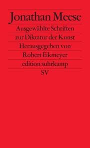 Cover von Ausgewählte Schriften zur Diktatur der Kunst