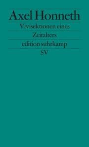 Cover von Vivisektionen eines Zeitalters