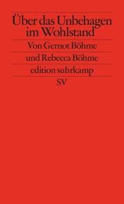 Cover von Über das Unbehagen im Wohlstand