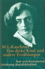 Cover von Das dicke Kind und andere Erzählungen