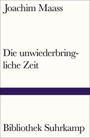 Cover von Die unwiederbringliche Zeit