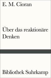 Cover von Über das reaktionäre Denken