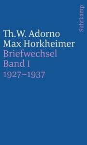 Cover von Briefwechsel I: 1927-1937