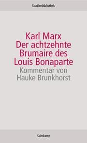 Cover von Der achtzehnte Brumaire des Louis Bonaparte