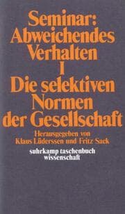 Cover von Seminar: Abweichendes Verhalten I