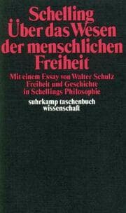 Cover von Philosophische Untersuchungen über das Wesen der menschlichen Freiheit und die damit zusammenhängenden Gegensätze