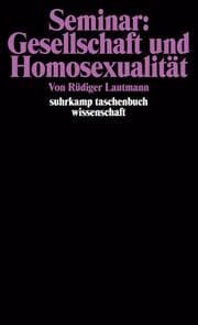 Cover von Seminar: Gesellschaft und Homosexualität