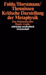Cover von Kritische Darstellung der Metaphysik