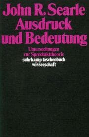 Cover von Ausdruck und Bedeutung