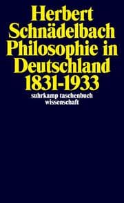 Cover von Philosophie in Deutschland 1831-1933