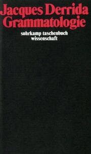 Cover von Grammatologie