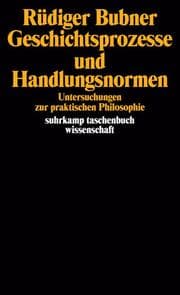 Cover von Geschichtsprozesse und Handlungsnormen