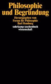 Cover von Philosophie und Begründung