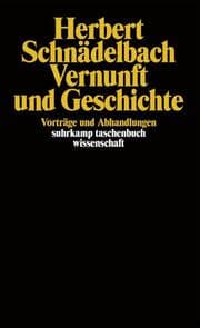 Cover von Vernunft und Geschichte